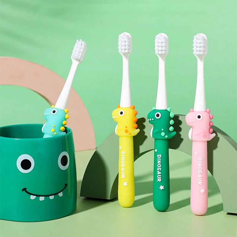 Cartoon Cute Dinosaur Children's Toothbrush