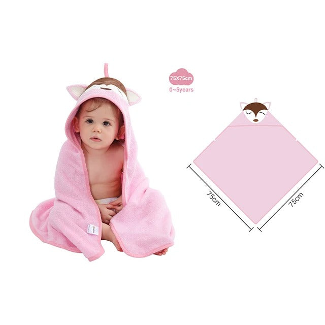 Blissybub™ Lion Hooded Towel