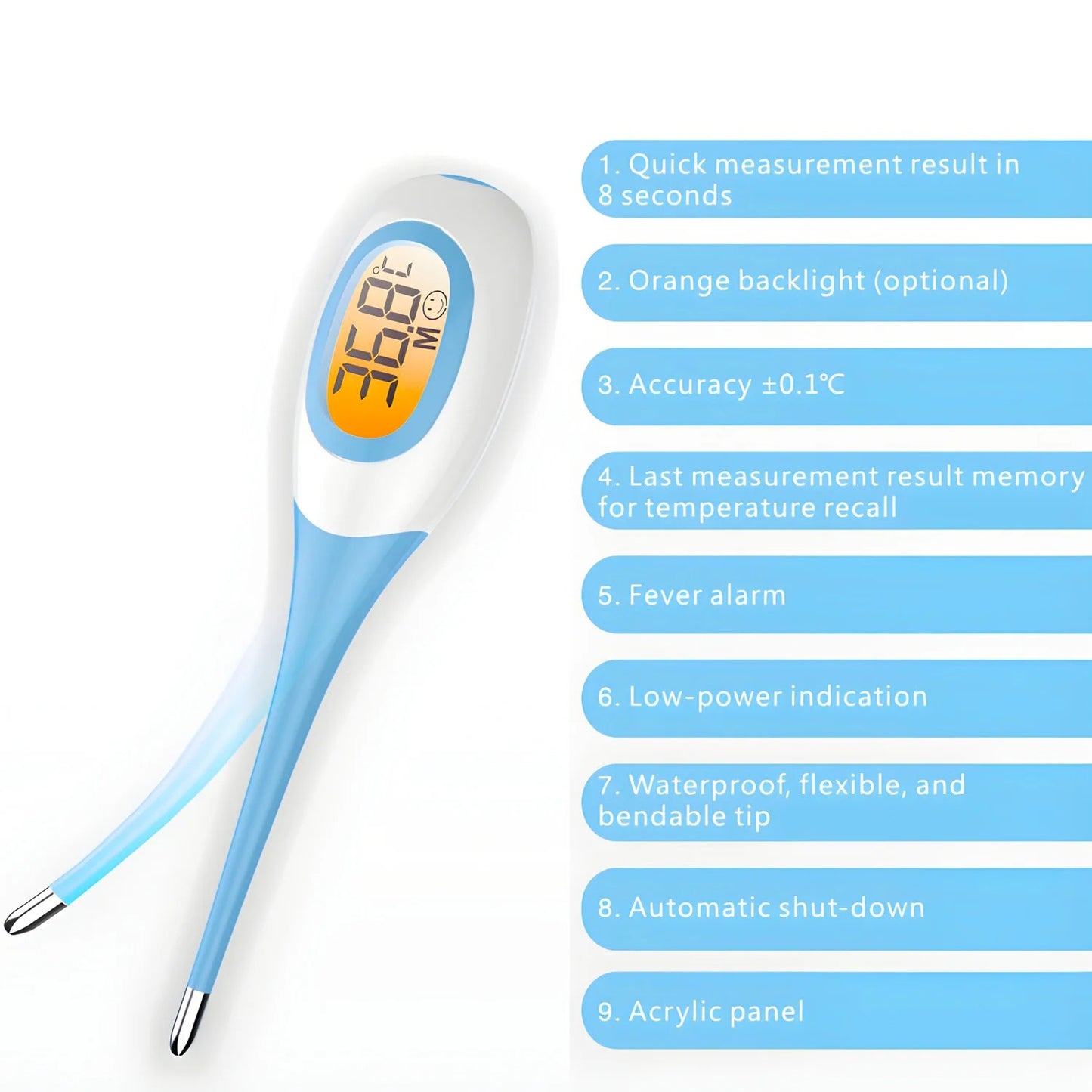 Blissybub™ InstaCheck Baby Thermometer
