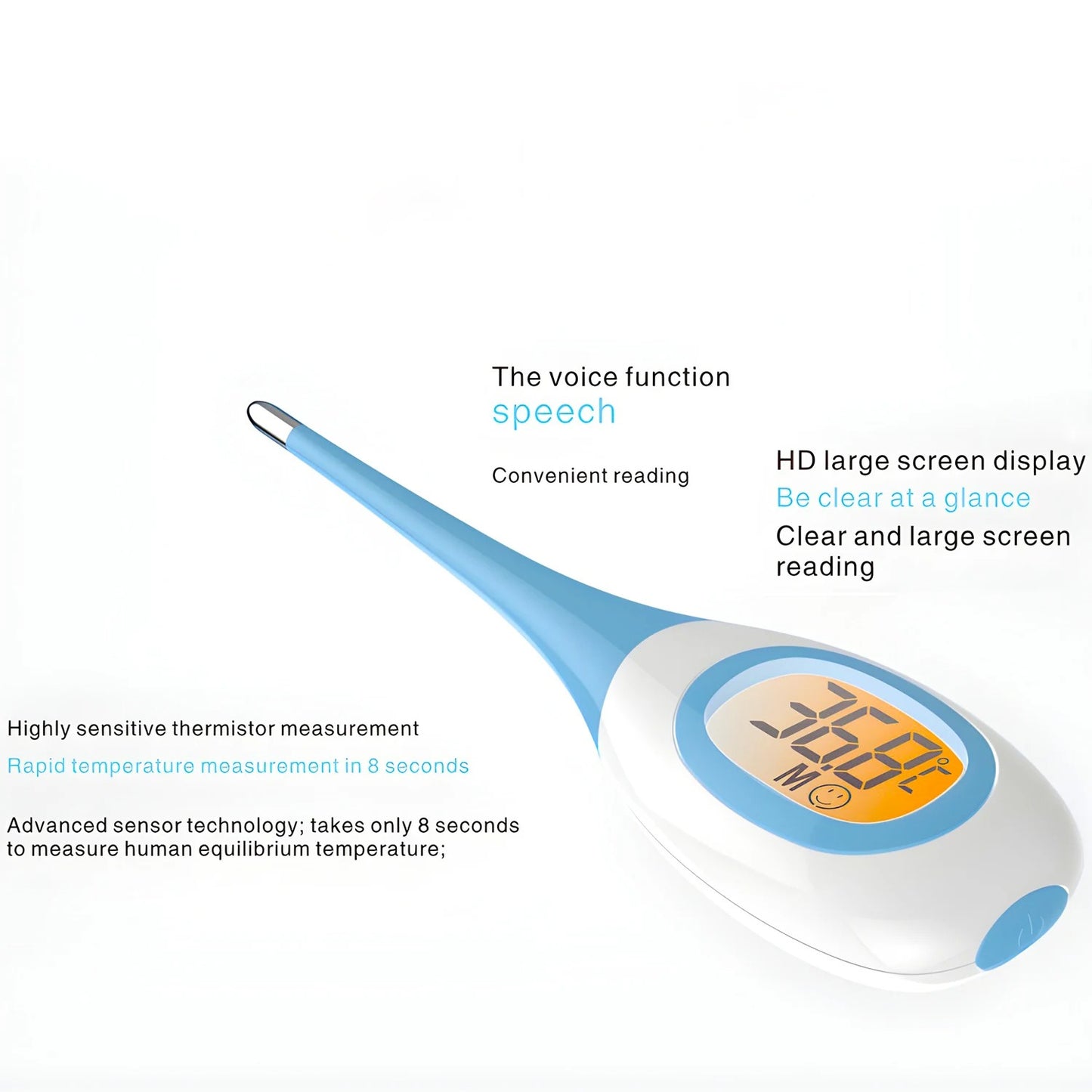Blissybub™ InstaCheck Baby Thermometer
