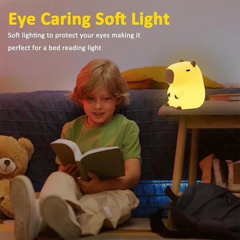 Blissybub™ Capybara Night Light – Cute & Soothing Lamp for Kids
