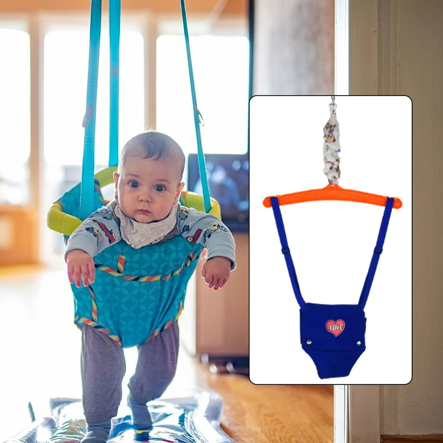 Blissybub™ Baby Doorway Jumper