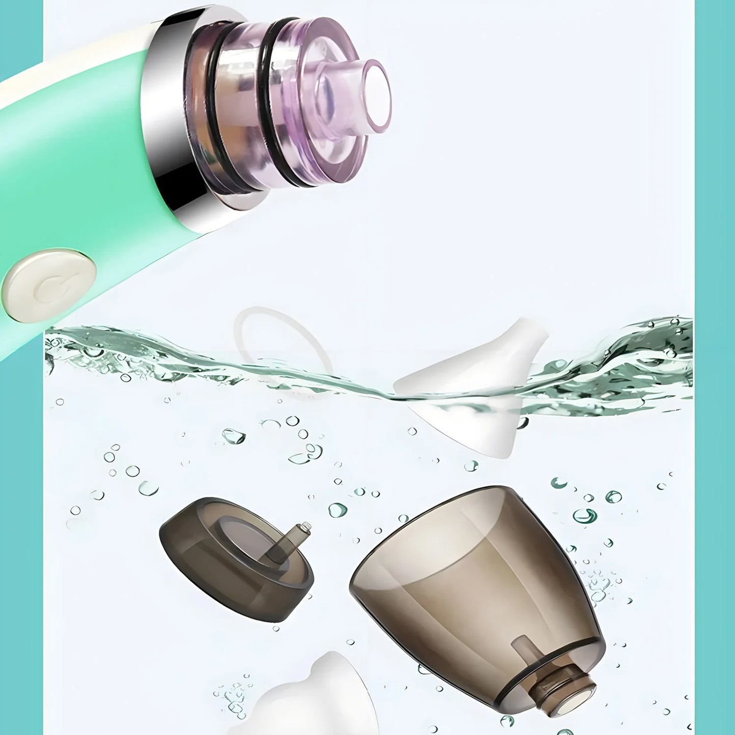 Blissybub™ Electric Baby Nasal Aspirator – Gentle, Safe & Hassle-Free Nose Cleaner for Newborns