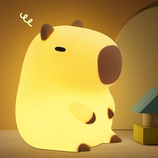 Blissybub™ Capybara Night Light – Cute & Soothing Lamp for Kids